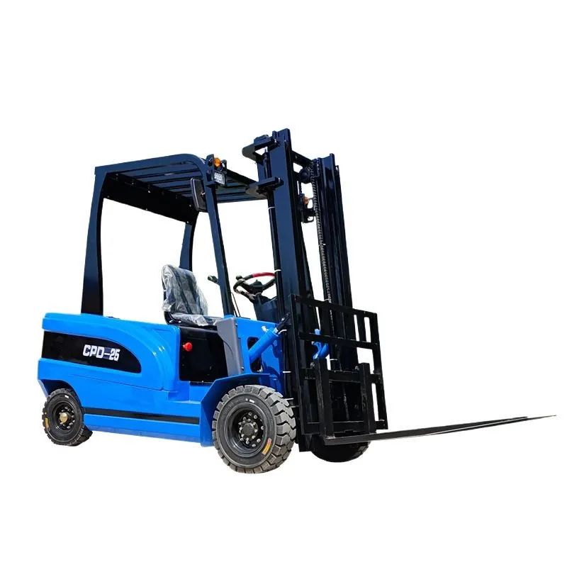 Power Tools Logistics - Piccolo carrello elevatore elettrico a quattro