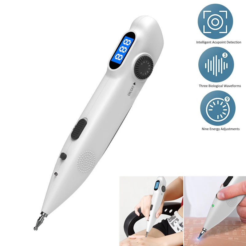 Health Power Tools - Penna per agopuntura con display digitale