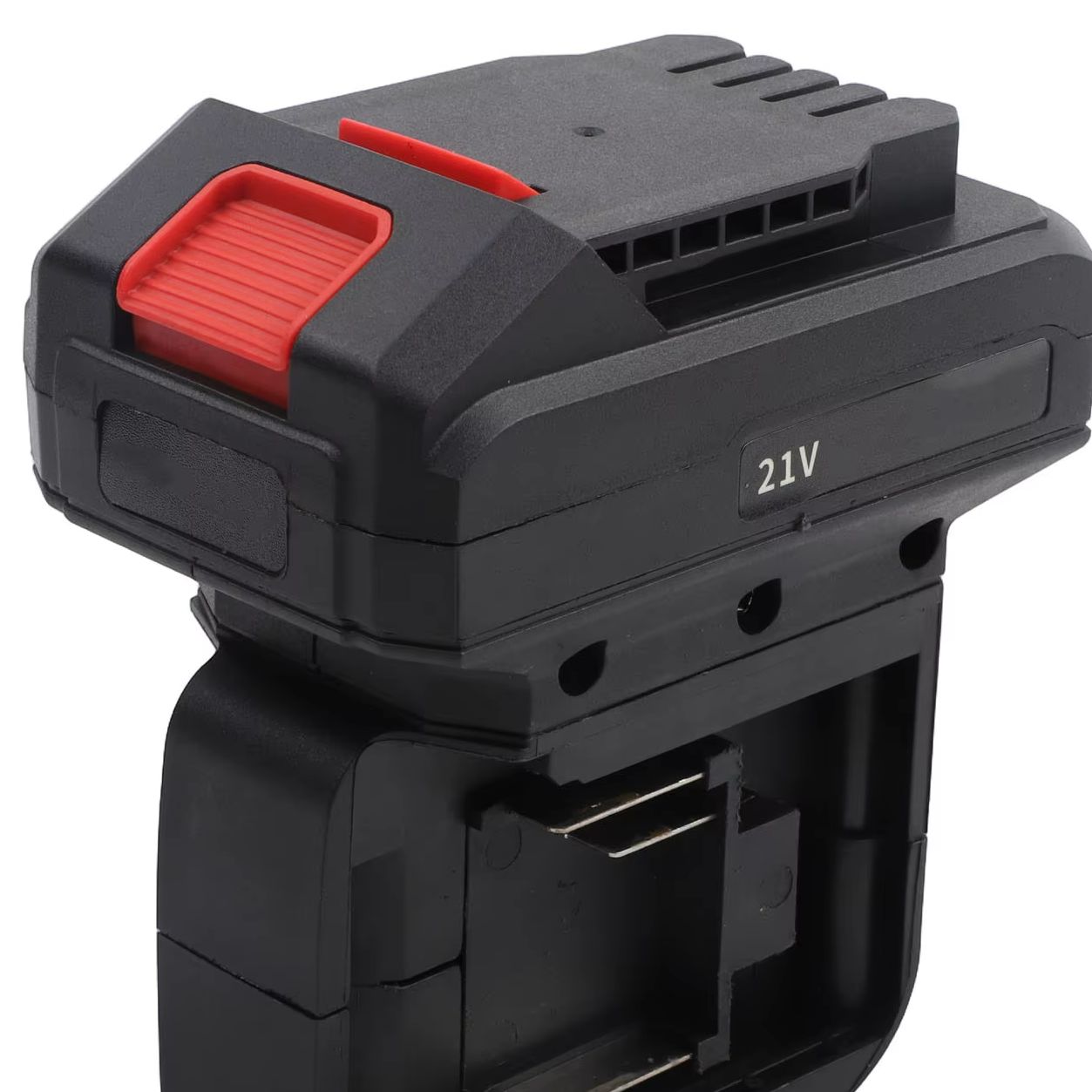 Power Tools Dongcheng - Adattatore convertitore batteria in plastica nera