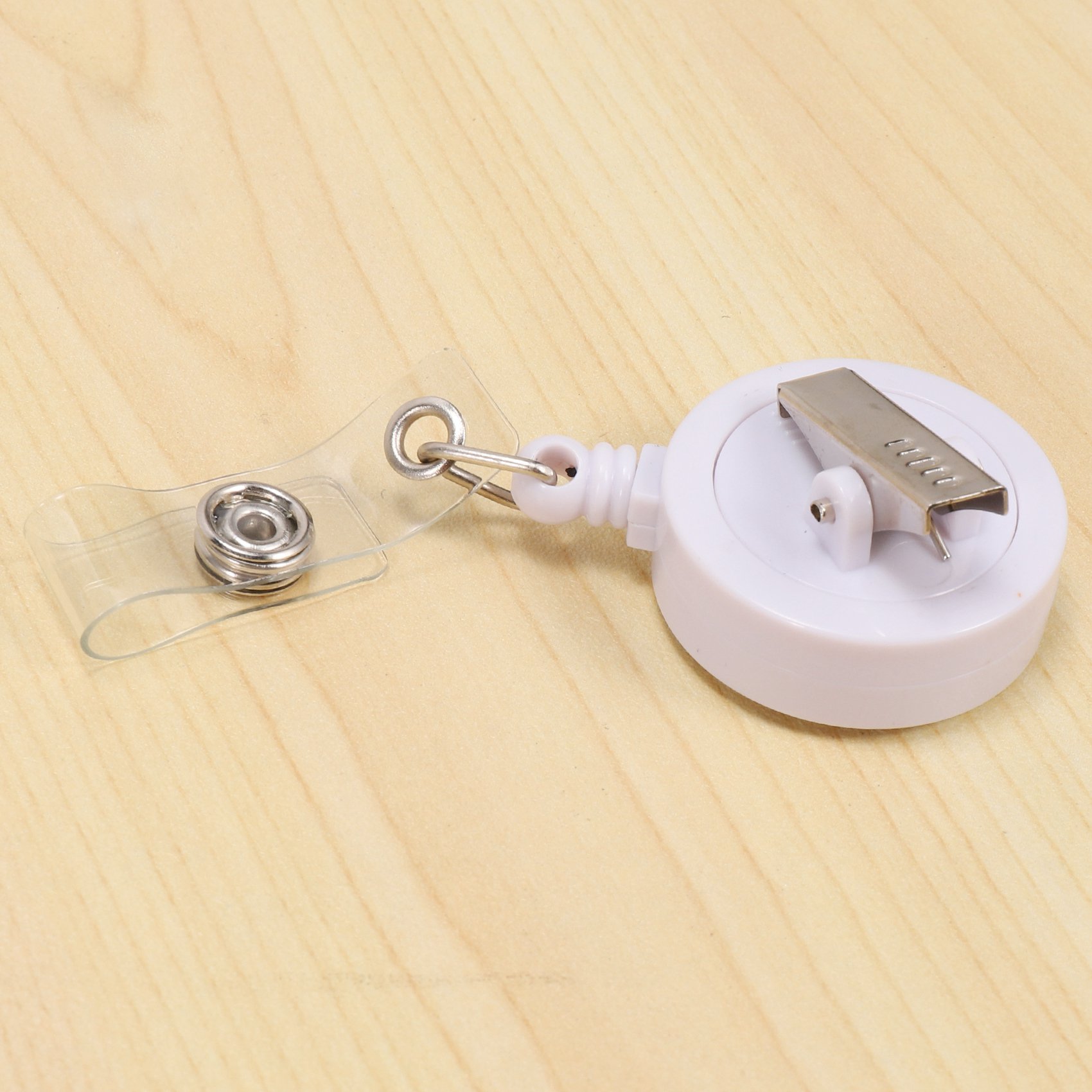Power Tools With Names - Nuovo Shown-10 Pz Porta badge retrattile
