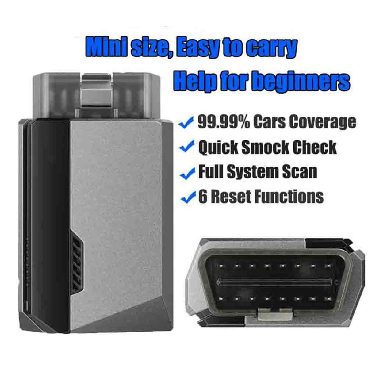 Health Power Tools - (A99Z) Scanner Bluetooth OBD2 per Auto,