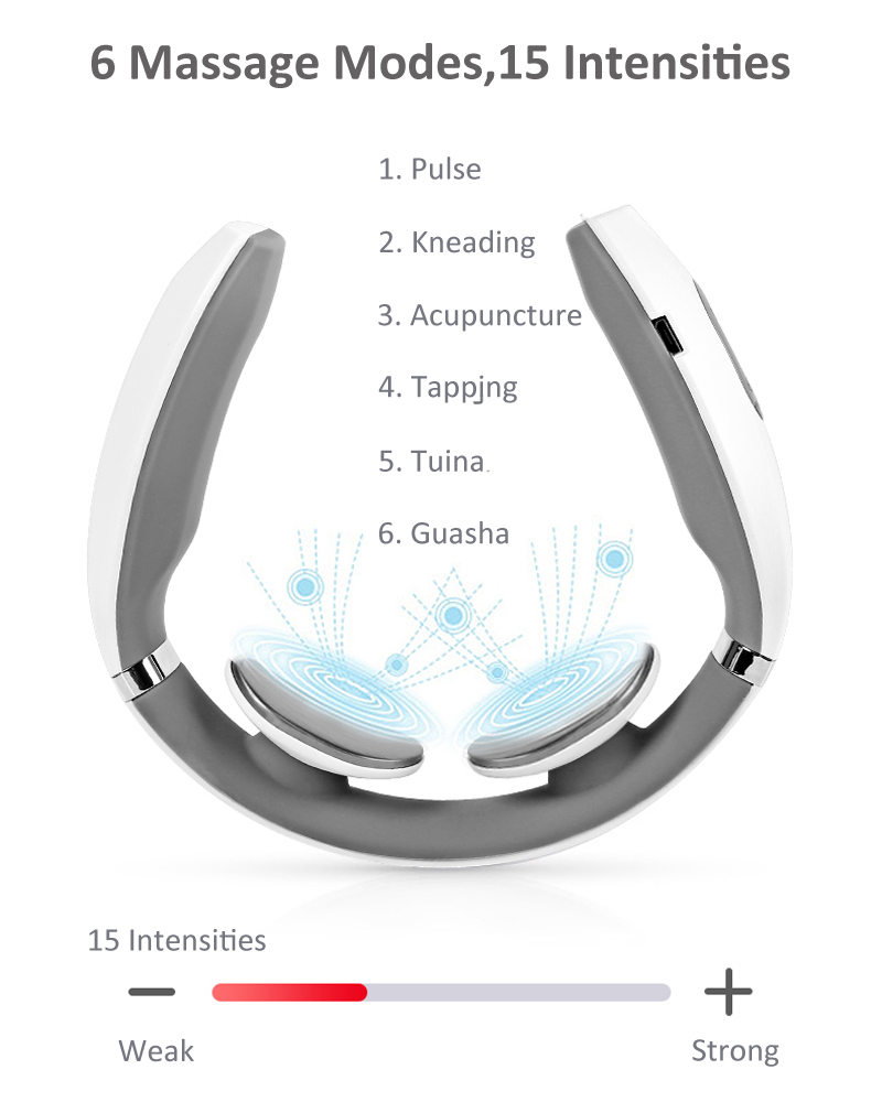 Health Power Tools - Massaggiatore Elettrico Intelligente a Impulsi per