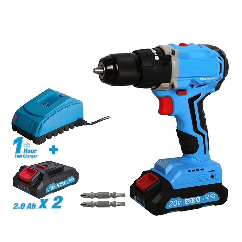 Power Tools Impact - Set di Utensili Elettrici a Batteria