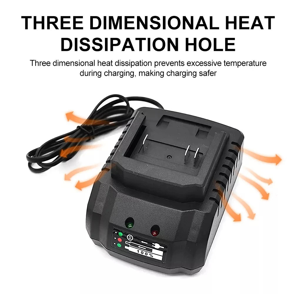 Caricabatterie agli ioni di li - Vacuum Cleaner Power Tools recensione e prezzo