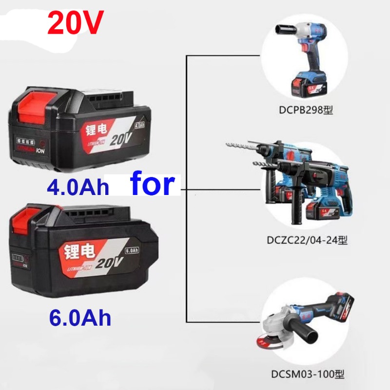 Batteria Originale 20V 4.0Ah p - Power Tools Dongcheng recensione e prezzo