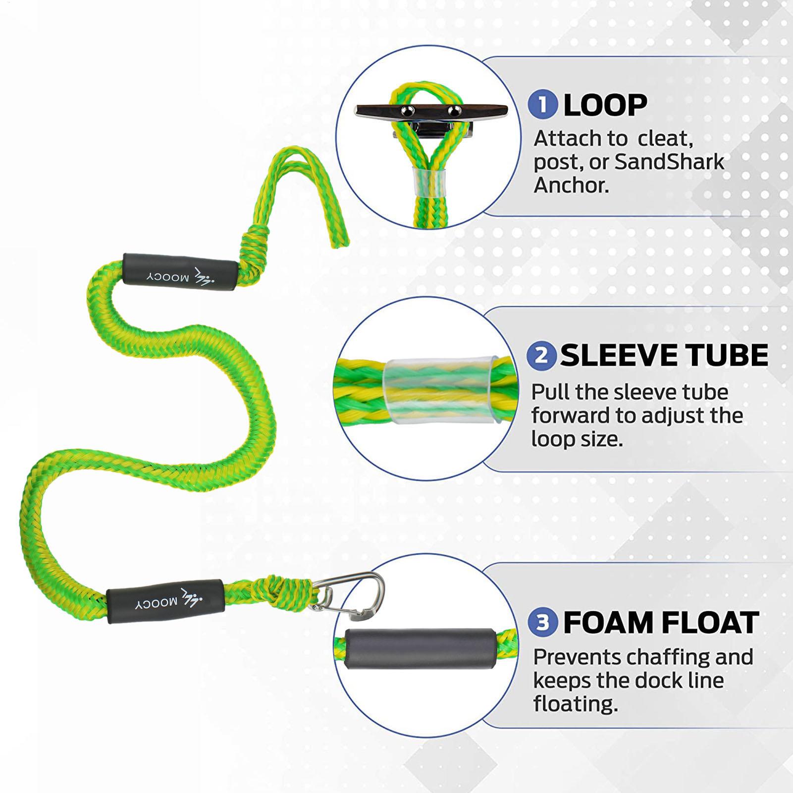 Corda di ormeggio per barche,  - Power Tools Green recensione e prezzo