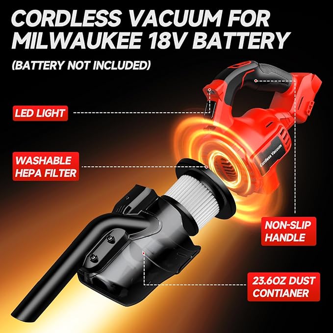 Aspirapolvere Elettrico Senza  - Vacuum Cleaner Power Tools recensione e prezzo